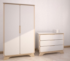 Шафа IndigoWood Nova natural wood / white